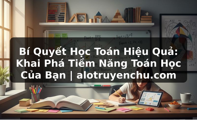 Truyện Tranh Bí Quyết Học Toán Hiệu Quả: Khai Phá Tiềm Năng Toán Học Của Bạn | alotruyenchu.com