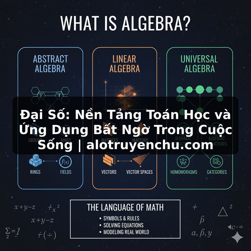 Truyện Tranh Đại Số: Nền Tảng Toán Học và Ứng Dụng Bất Ngờ Trong Cuộc Sống | alotruyenchu.com