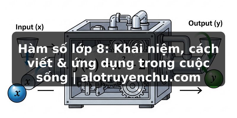 Truyện Tranh Hàm số lớp 8: Khái niệm, cách viết & ứng dụng trong cuộc sống | alotruyenchu.com