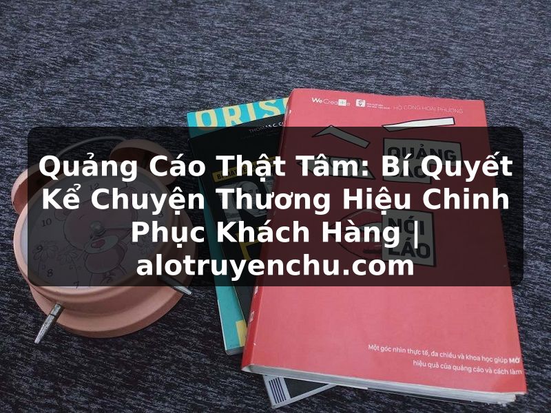 Truyện Tranh Quảng Cáo Thật Tâm: Bí Quyết Kể Chuyện Thương Hiệu Chinh Phục Khách Hàng | alotruyenchu.com
