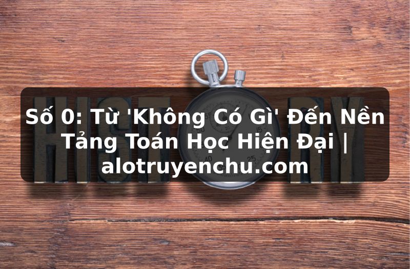 Truyện Tranh Số 0: Từ 'Không Có Gì' Đến Nền Tảng Toán Học Hiện Đại | alotruyenchu.com