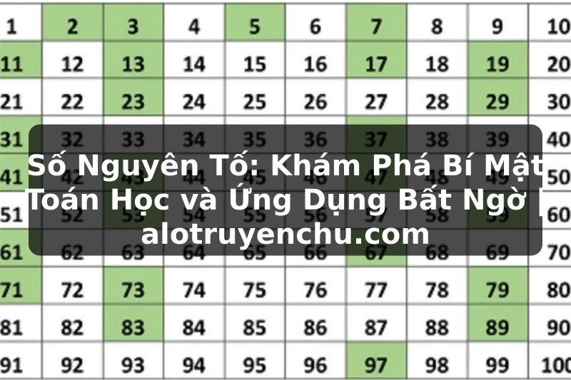 Truyện Tranh Số Nguyên Tố: Khám Phá Bí Mật Toán Học và Ứng Dụng Bất Ngờ | alotruyenchu.com