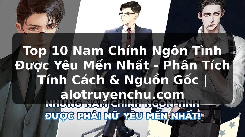 Truyện Tranh Top 10 Nam Chính Ngôn Tình Được Yêu Mến Nhất - Phân Tích Tính Cách & Nguồn Gốc | alotruyenchu.com